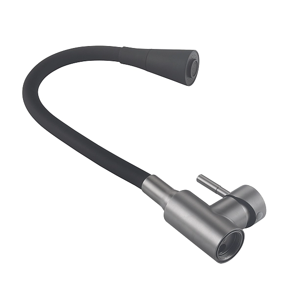Смеситель для кухни Lidz Aria 015F31 (k35) с гибким изливом LDARI015F31BGRP49566 Graphite/Black - Фото - 6