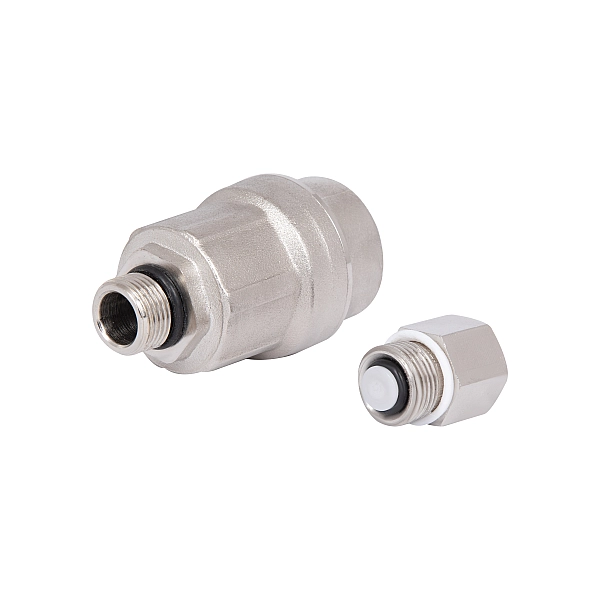 Повітровідвідник Thermo Alliance Forte 1/2"З лат., нікель, автоматичний з запірним клапан TAF28015 - Фото - 4