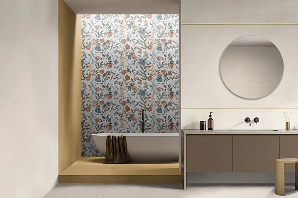 Плитка керамогранітна RA59 Decora Bianco RECT 600x1200 Ragno - Фото - 2