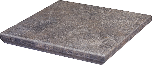 Сходинка з капіносом кутова Viano Grys 33x33 код 1312 Ceramika Paradyz