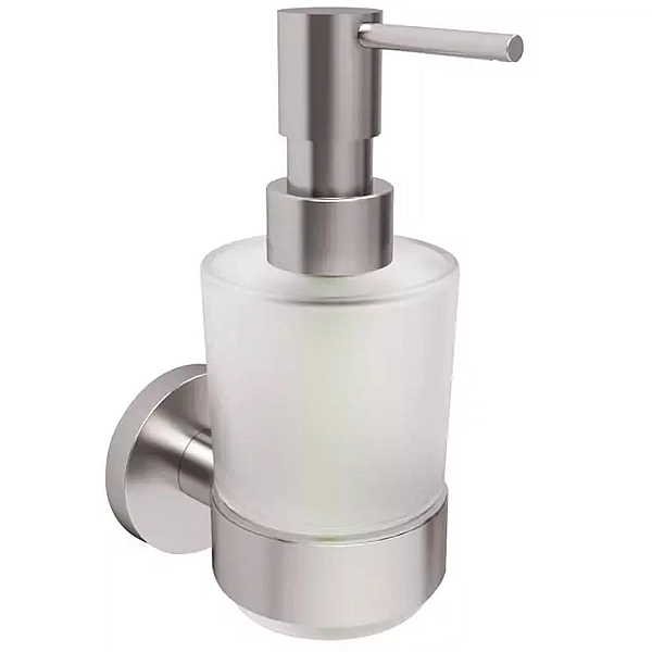 DFL21010801BN Flow Диспенсер для рідкого мила з тримачем, колір Brushed Nickel PVD (1 сорт) - Фото - 3