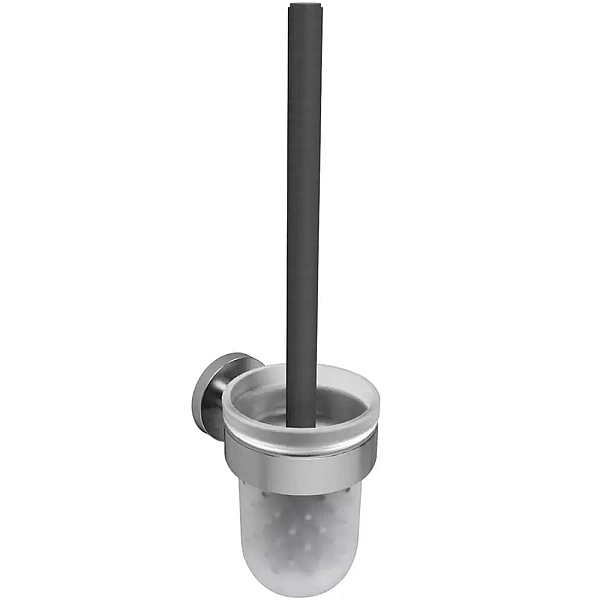 DFL21010501GM Flow Щітка для унітазу з тримачем, підвісний, колір Gun Metal PVD (1 сорт) - Фото - 3