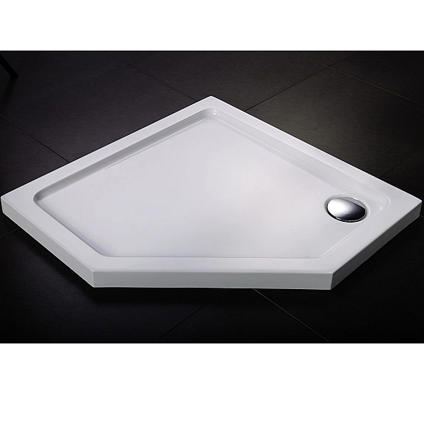FTR0123 COMFORT Піддон душовий, п'ятикутн., 90х90, з сифоном (1 сорт) - Фото - 2