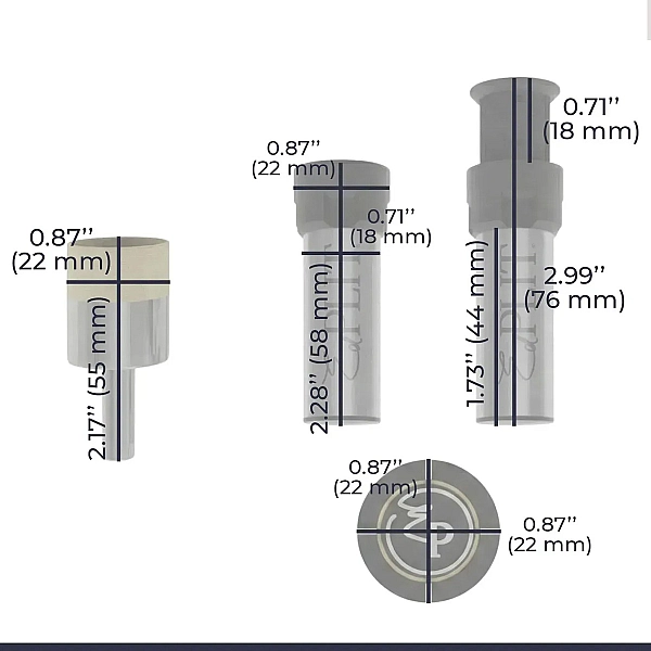 E60001 Hidden Towel Holder Set (3  pcs)/Комплект прихованих гачків гачків для рушників (3 шт.) (1 сорт) - Фото - 3
