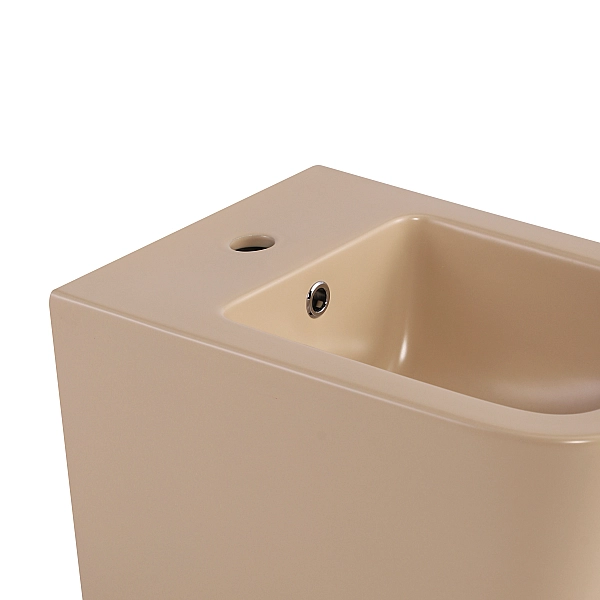 Биде подвесное Qtap Tern 520x350x330 мм, Beige QT17551303GSB - Фото - 5