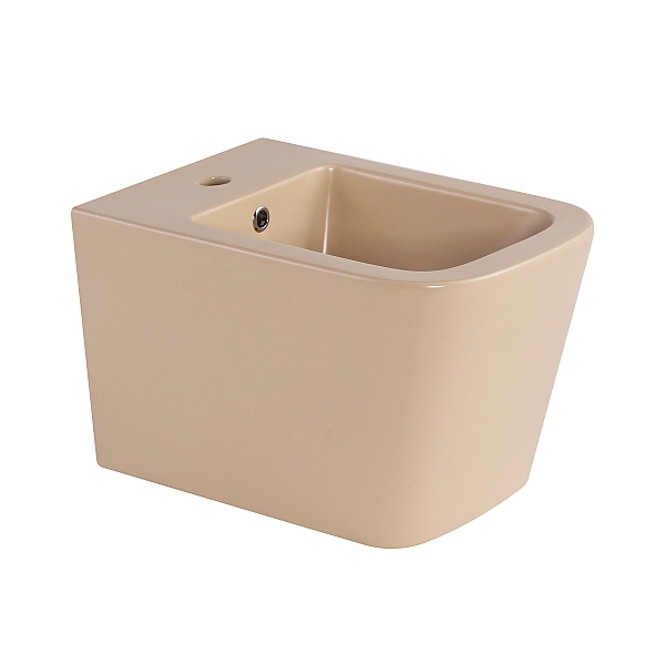 Біде підвісне Qtap Tern 520x350x330 мм, Beige QT17551303GSB