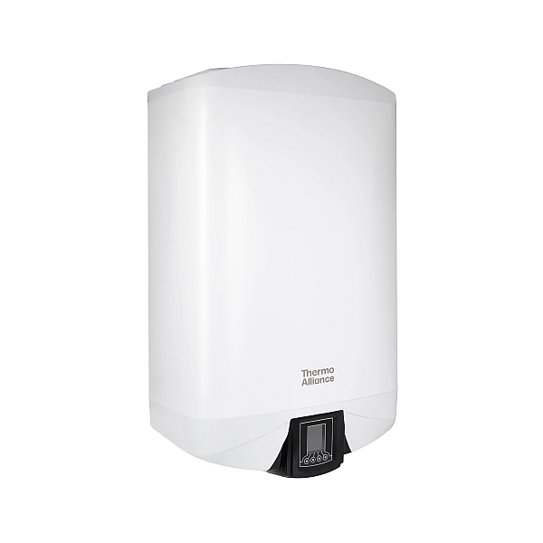 Электрический водонагреватель Thermo Alliance Spectra Flat 50 л универсальный, мокрый ТЭН 3,3 кВт, h 279 мм - Фото - 3