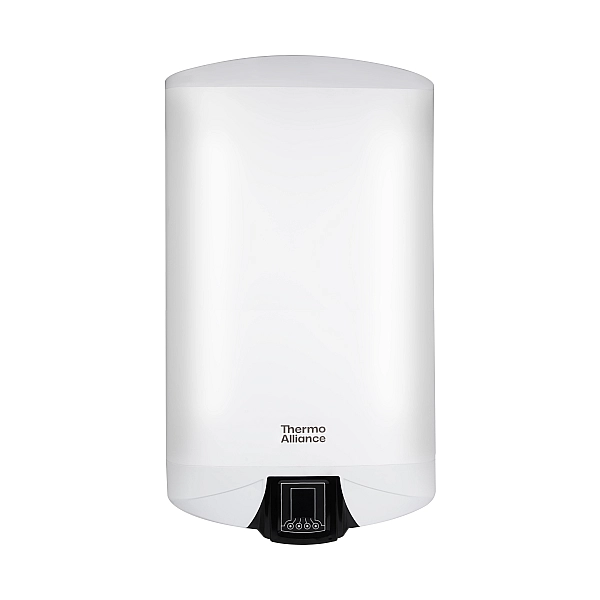 Электрический водонагреватель Thermo Alliance Spectra Flat 65 л универсальный, мокрый ТЭН 3,3 кВт, h 279 мм