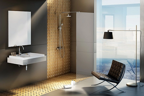 Душова кабіна Walk-In Wall Set Полірований алюмінь 120 Transparent Ravak
