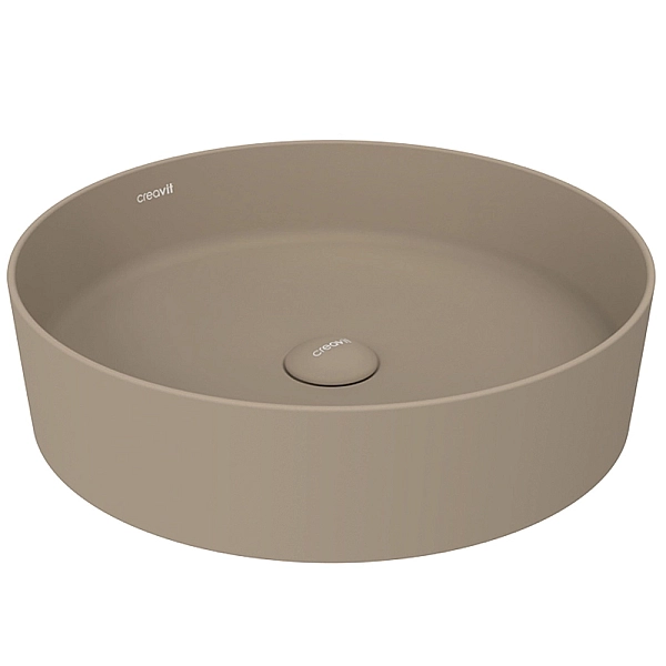 LP145-00CM00E-0000  Раковина Loop round на стільницю 45см,  Cappucino Matt (1 сорт) - Фото - 2