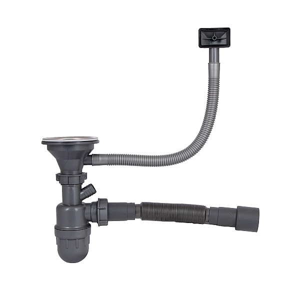 Кухонная мойка Brinex 4848 0,6 мм Satin (BRIN4848SAT0651257) - Фото - 8