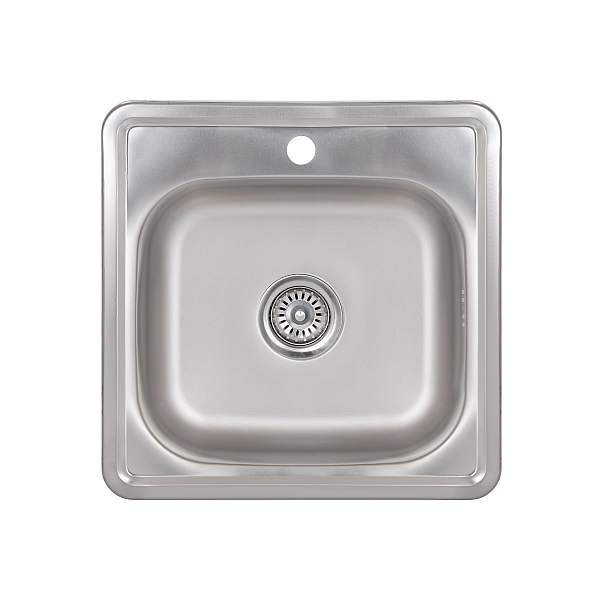 Кухонна мийка Brinex 4848 0,6 мм Satin (BRIN4848SAT0651257)