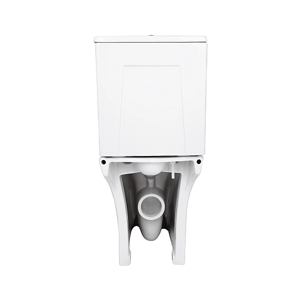 Унитаз напольный Qtap Presto Quadro безобідковий з сідінням Soft-close QTPRE27W51021 - Фото - 7