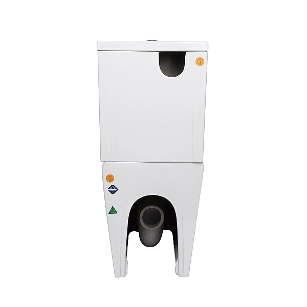 Унітаз підлоговий Qtap Crow Eco Ultra Quiet безобідковий з сідінням Soft-close QTCRO27W51030 - Фото - 7