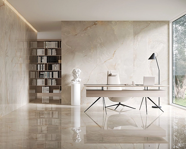 Плитка керамогранітна Invisible White RECT POL 1200x2800x6 Paradyz - Фото - 4