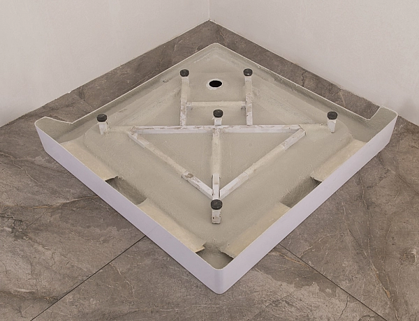 Душова кабіна з низьким піддоном MIXXUS CUBIC SCT01-90x90x195-FB CHROME матове скло 4мм (MI6903) - Фото - 6