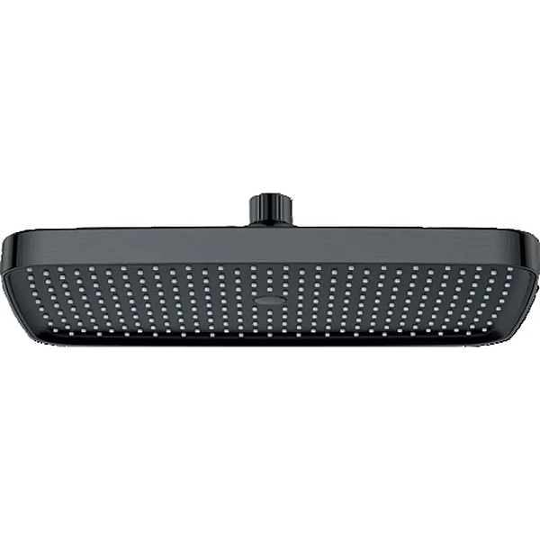 Лійка для душу стельова KOER KP-0402-07-OH, 310x200 мм (Колір графіт) (KR4990)