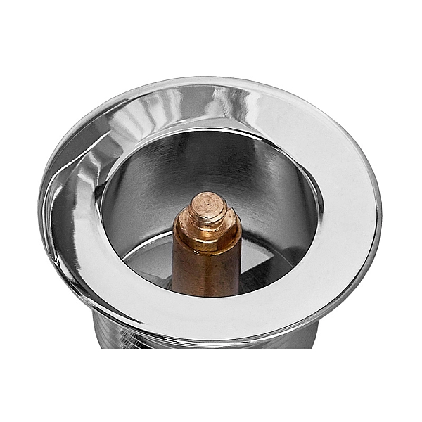 Донний клапан для ванни KOER PW-05-01 автоматичний (Click-Clack) (Колір хром) 1 1/2'' (KR3406) - Фото - 13