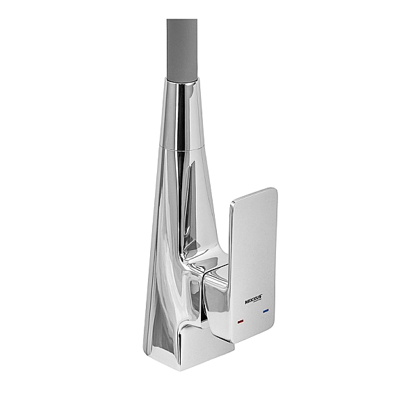 Змішувач для кухні MIXXUS ETNA 014-T NUT REFL.GREY (Колір хром+силіконовий вилив сірий) (MI8420) - Фото - 5