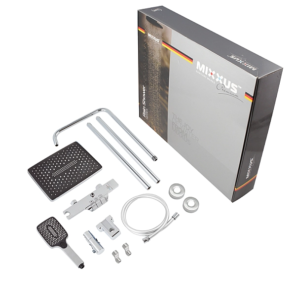Душова колона зі змішувачем MIXXUS PREMIUM TERRA 009-J (колір хром) (MI8380) - Фото - 6