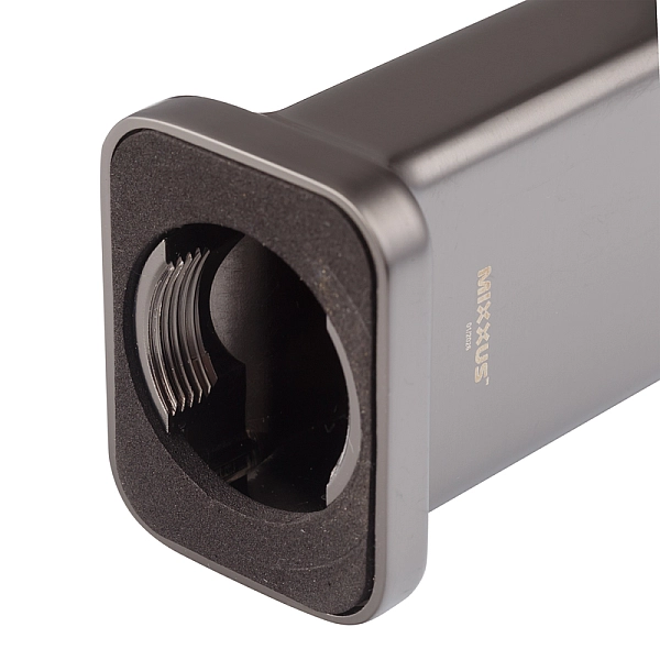 Змішувач для умивальника MIXXUS PREMIUM TERRA 001 NUT GRAPHITE (колір графіт) (MI8383) - Фото - 2