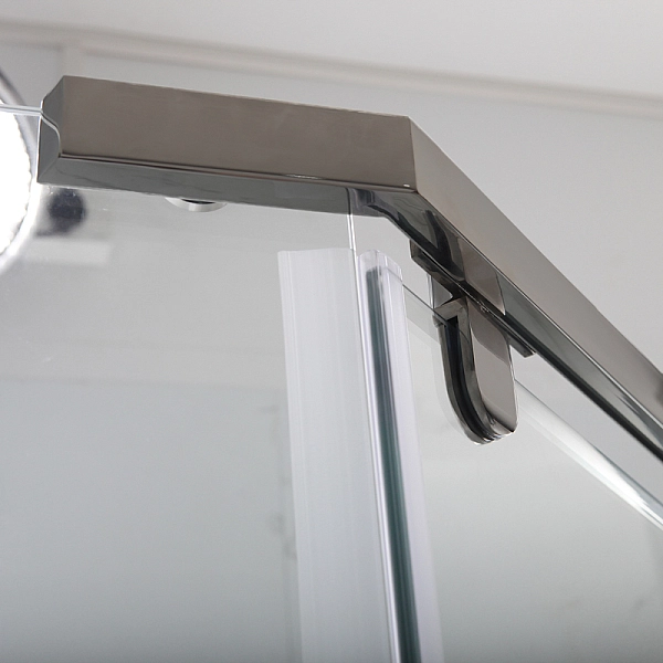 Душова кабіна з низьким піддоном MIXXUS LINES SCT01-90x90x198-TR GRAPHITE прозоре скло 6мм (MI8429) - Фото - 7