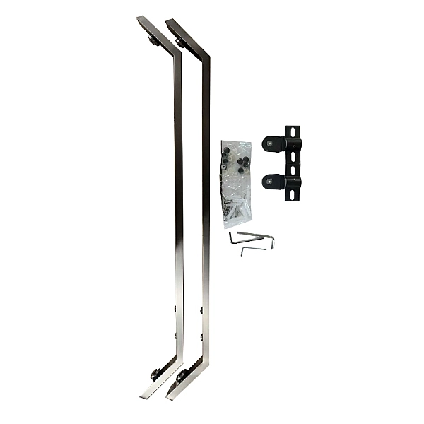 Душова кабіна з низьким піддоном MIXXUS LINES SCT01-90x90x198-TR GRAPHITE прозоре скло 6мм (MI8429) - Фото - 9