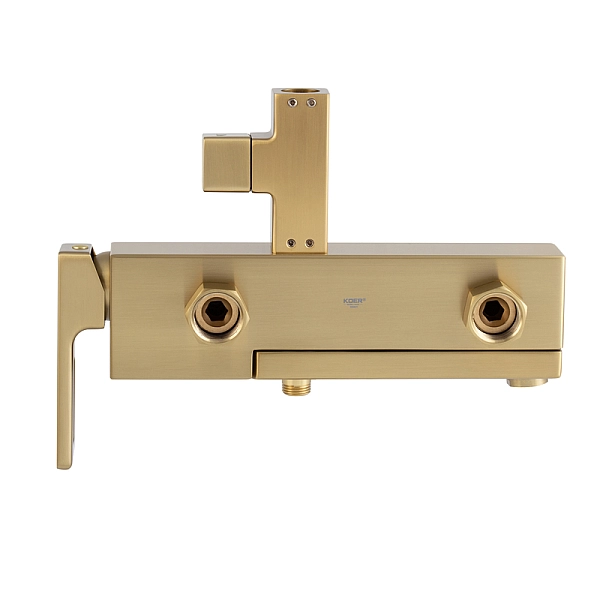 Душова колона зі змішувачем KOER KB-56009-12, 3 функції (Колір матове золото) (KR5989) - Фото - 5