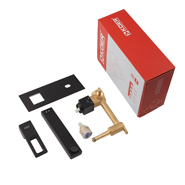 Змішувач для умивальника вбудований KOER KB-16009-05 (Колір чорний) (KR5980) - Фото - 4