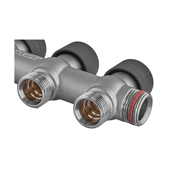 Колектор вентильний без фітингу 3/4"x3/4"x3/4"x2 WAYS (KOER KR.1128-2) (KR5871) - Фото - 4