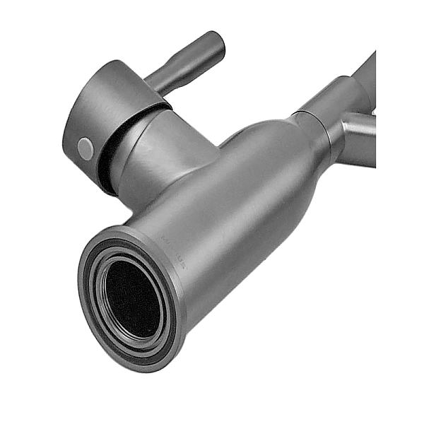 Змішувач для кухні MIXXUS PREMIUM GRAVITY 017 NUT GRAPHITE REFL.GRAY (Колір графіт+силік. вилив сірий) (MI8409) - Фото - 7