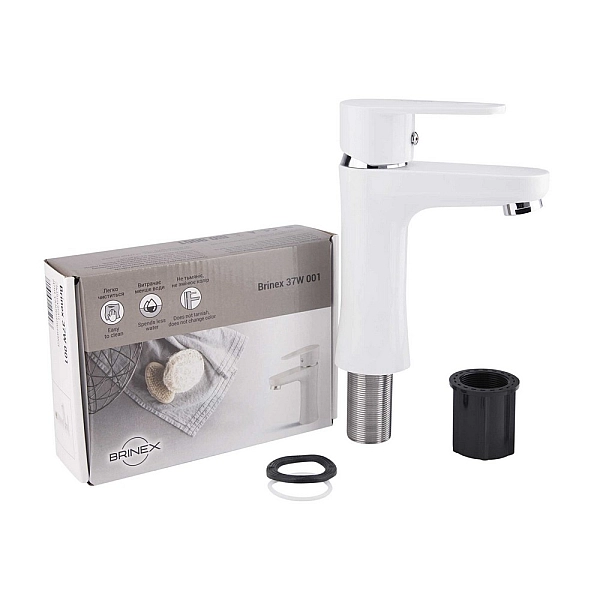 Змішувач для раковини Brinex 37W 001 - Фото - 4