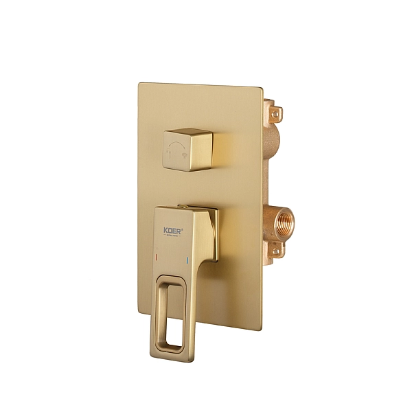 Душова система вбудована KOER KB-66009-12, 3 функції (Колір матове золото) (KR5992) - Фото - 4