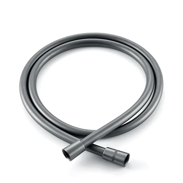 Шланг для душу силіконовий KOER KB-0804-150-07 GRAPHITE 150 см (Колір графіт) (KR4811)