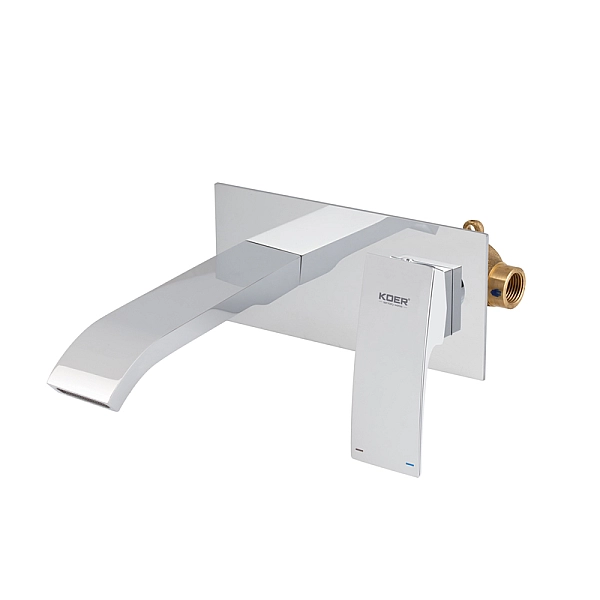 Змішувач для умивальника вбудований KOER KB-16007-01 (Колір хром) (KR3450) - Фото - 3