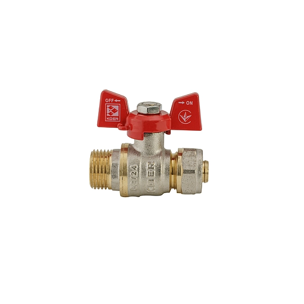 Кран кульовий Koer Wing 16x1/2M (KR.351) (LL1656) - Фото - 4