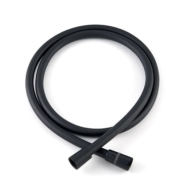 Шланг для душу силіконовий KOER KB-0804-150-05 BLACK 150см (Колір чорний) (KR4810)