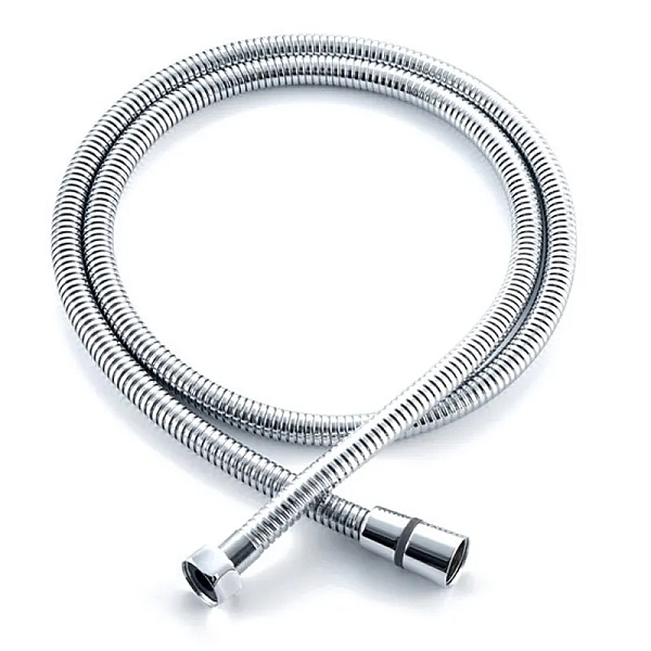 Шланг для душу KOER KB-0801-150-01 CHROME, обплетка нержавіюча сталь150 см (Колір хром) (KR4801)