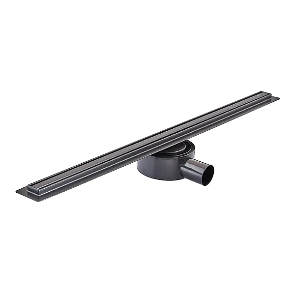 Душовий трап MIXXUS DRAIN-05-70-SLIM BLACK з нерж. сталі SUS304 30x700мм (Колір чорний) (MI6170)