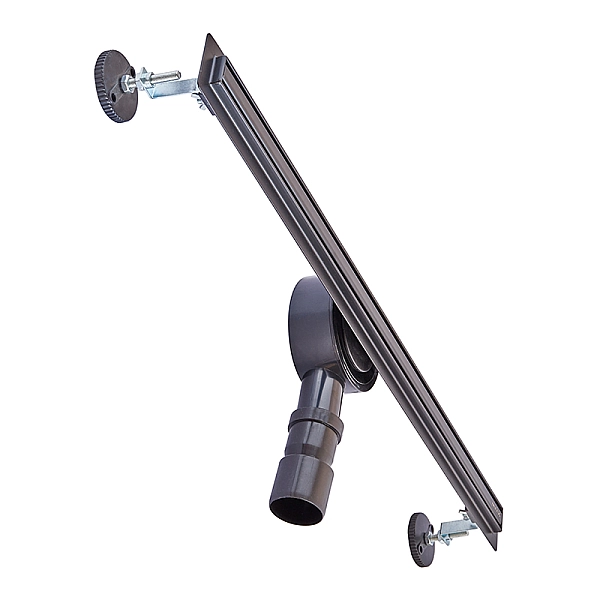 Душовий трап MIXXUS DRAIN-05-70-SLIM BLACK з нерж. сталі SUS304 30x700мм (Колір чорний) (MI6170) - Фото - 5
