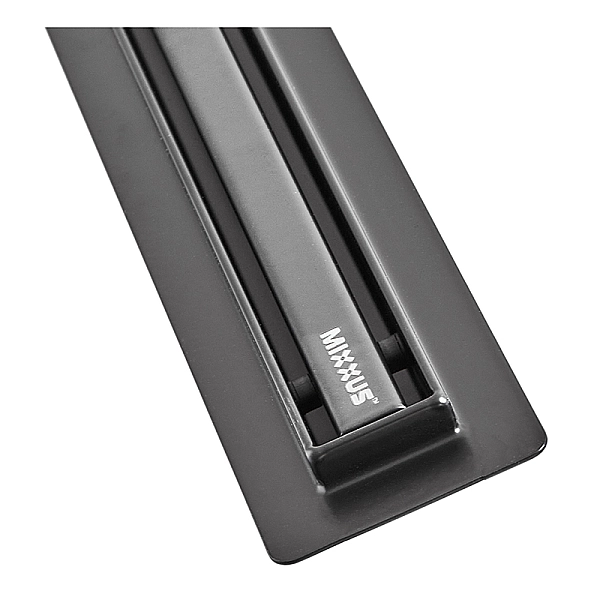 Душовий трап MIXXUS DRAIN-05-70-SLIM BLACK з нерж. сталі SUS304 30x700мм (Колір чорний) (MI6170) - Фото - 2