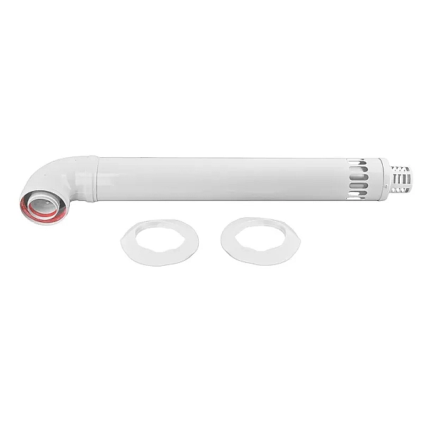 Комплект коаксіального димоходу для котла KOER KCH.02 Premium 1000 мм, 60/100 (KR5660)