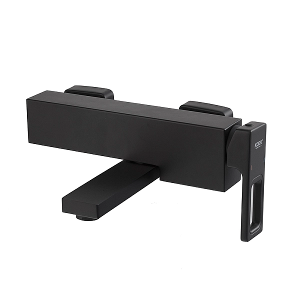 Змішувач для ванни з коротким виливом KOER KB-41009-05 (Колір чорний) (KR6018) - Фото - 8
