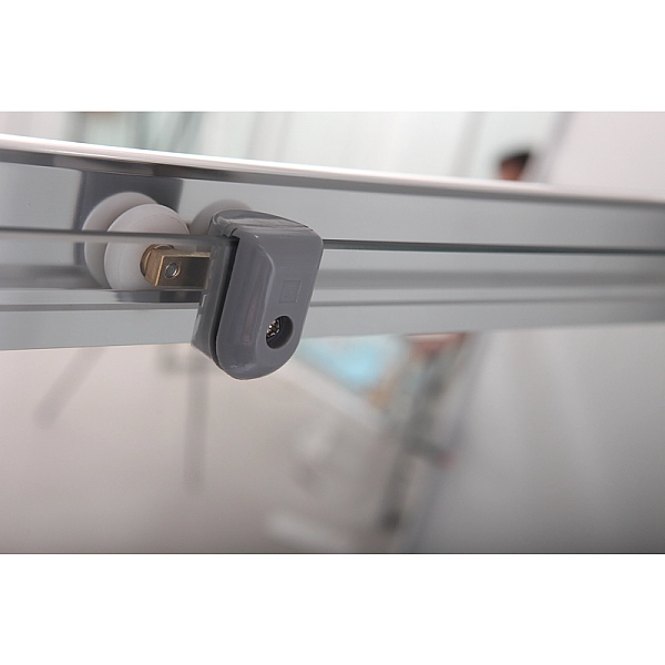 Душова кабіна з низьким піддоном MIXXUS HARD SCT01-100x90x198-TR CHROME прозоре скло 5мм NEW (MI8368) - Фото - 5