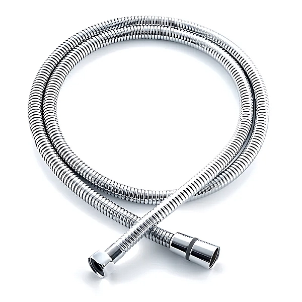 Шланг для душу KOER KB-0801-125-01 CHROME, обплетка нержавіюча сталь 125 см (Колір хром) (KR5468)
