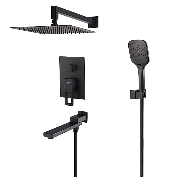 Душова система вбудована KOER KB-66009-05, 3 функції (Колір чорний) (KR6020)