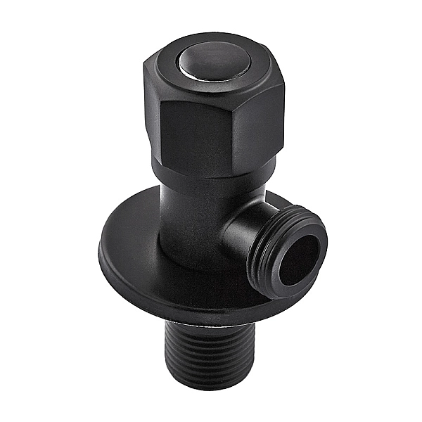 Кран для підключення сантехприладів MIXXUS VAL-06-1/2x1/2 BLACK з нерж. сталі SUS304 (Колір чорний) (MI6058) - Фото - 3