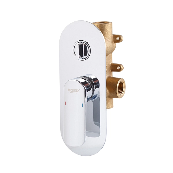 Душова система вбудована KOER KB-62028-01, 2 функції (Колір хром) (KR6008) - Фото - 8