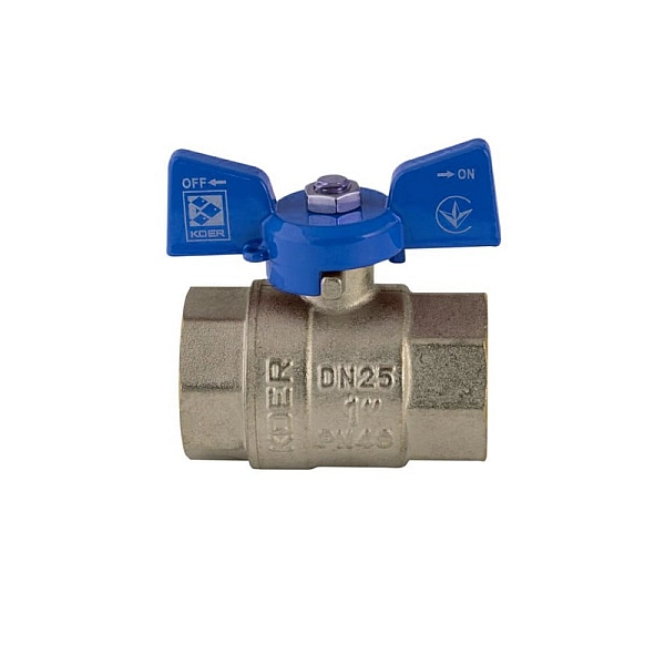 Кран кульовий Koer 1" ГГМ (KR.217.B) синій (KR2718) - Фото - 2