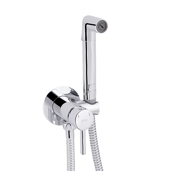 Набор для гигиенического душа Qtap Inspai-Varius округлый QTINSVARCRMV00440001 Chrome - Фото - 3